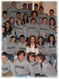 Sharon and her students 2007